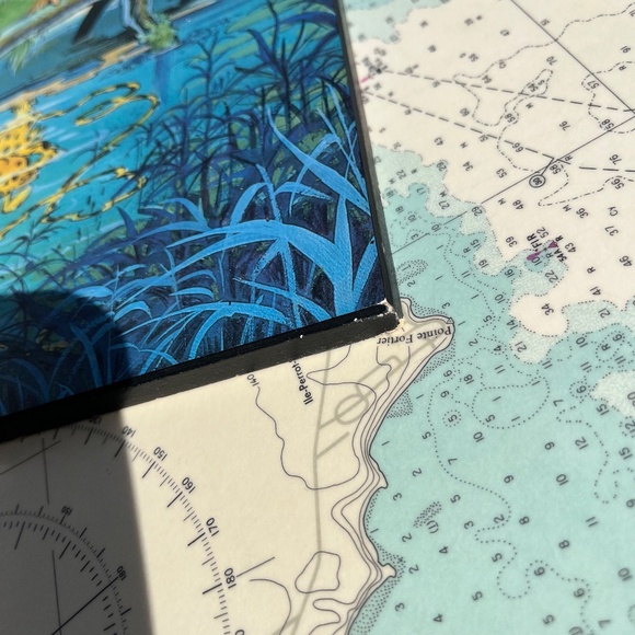 Vintage Marsupilami Jungle Plaqued Hard Board Print - Picture 4 of 7